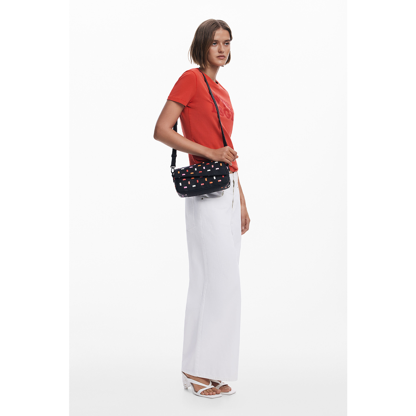Bolso De Mano Troquelado 25saxp82/2000 Marca Desigual®