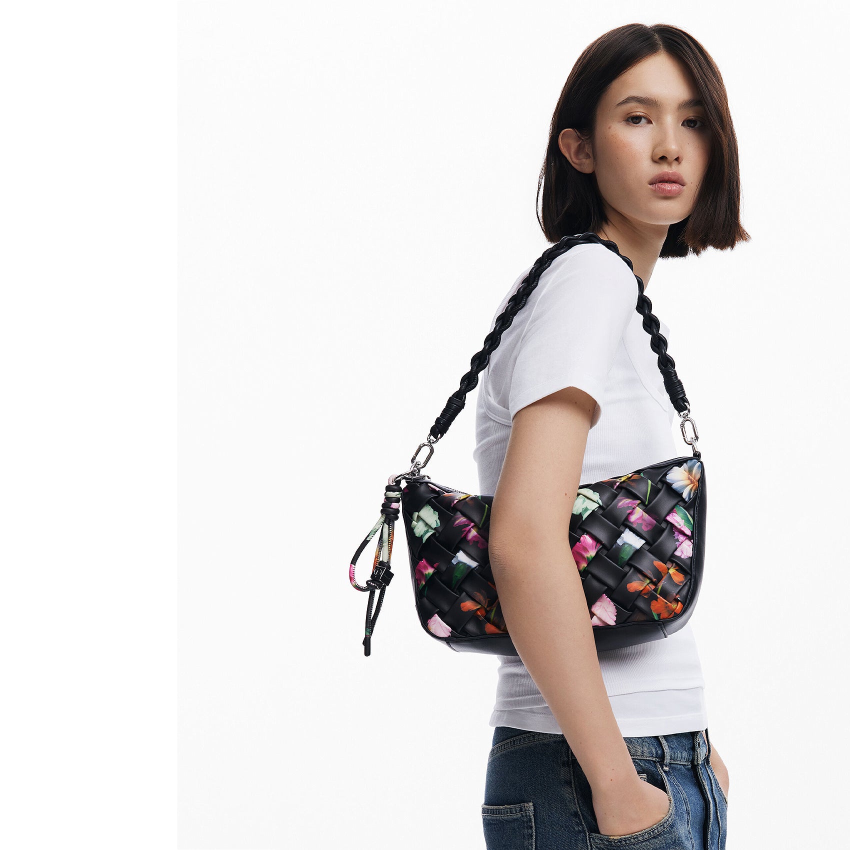 Bolso Trenzado Para Mujer 25saxpbq/2000 Marca Desigual®