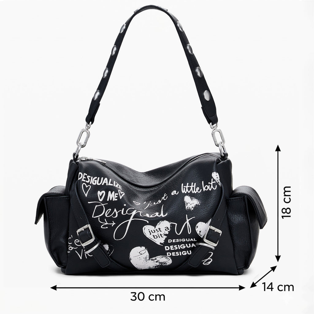 Bolso Bowling Efecto Piel 25waxpa6/2000 Marca Desigual®
