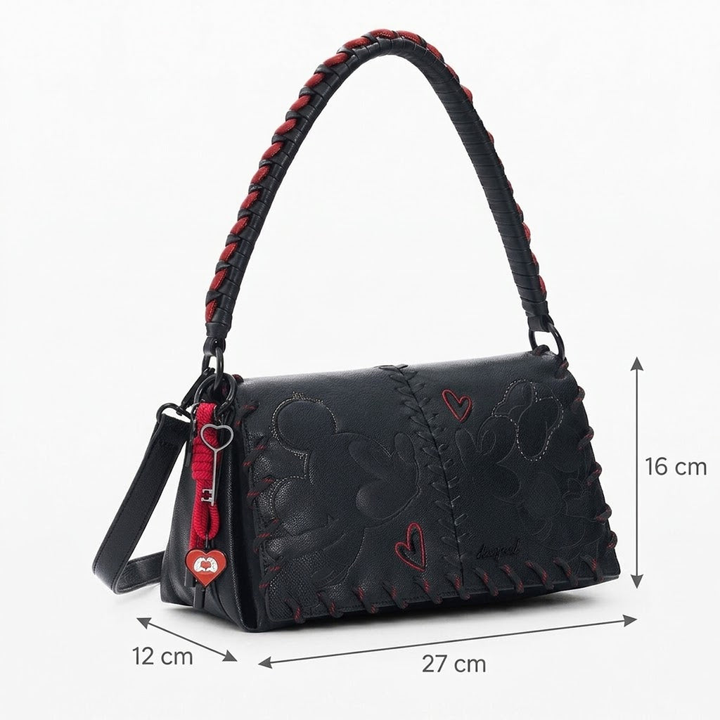 Bolso Mediano Mickey Para Mujer 26saxp85/2000 Desigual®