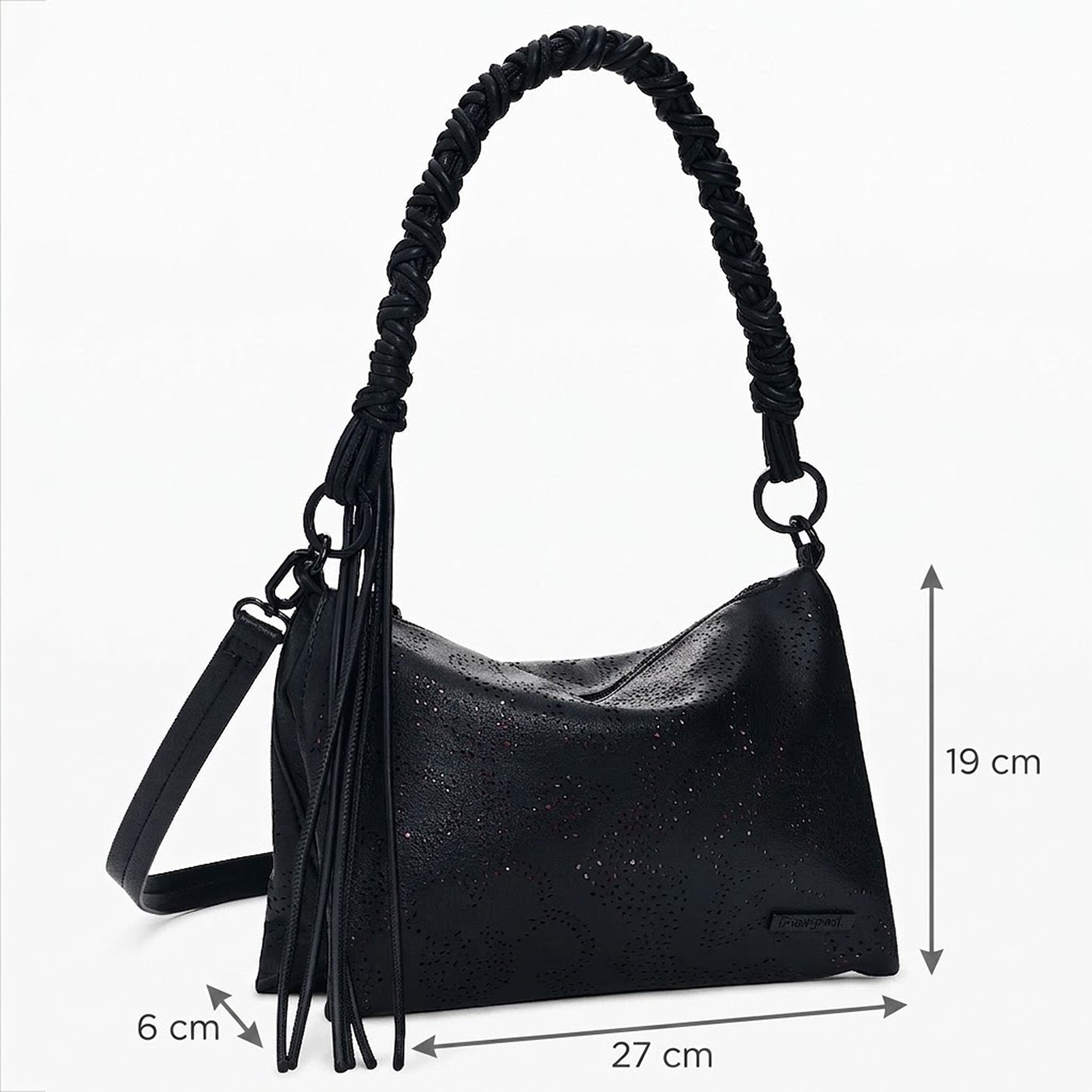 Bolso Mediano Diseño Floral 26saxpam/2000 Marca Desigual®
