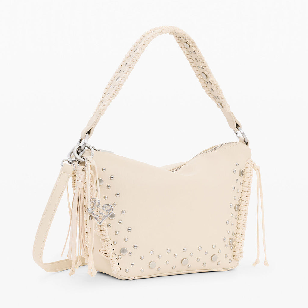 Bolso Mediano Con Tachuelas Y Flecos 26saxpar/1008 Desigual®