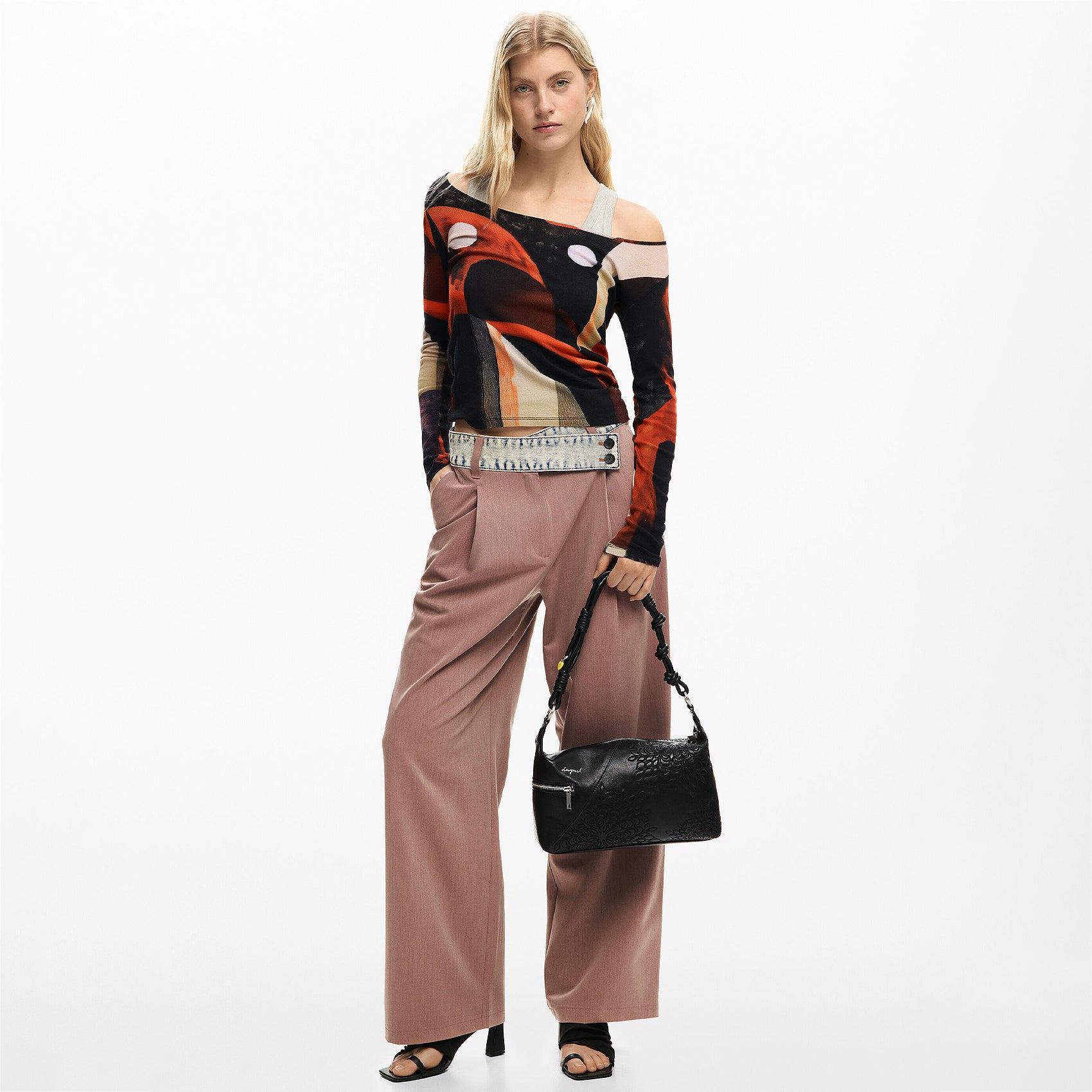Bolso Para Mujer Con Bordado Mod.26saxp Marca Desigual®