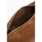 Bolso Para Mujer Con Bordado Mod.26saxp Marca Desigual® Chocolate