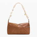 Bolso Para Mujer Con Bordado Mod.26saxp Marca Desigual® Chocolate