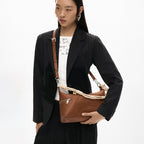 Bolso Para Mujer Con Bordado Mod.26saxp Marca Desigual® Chocolate