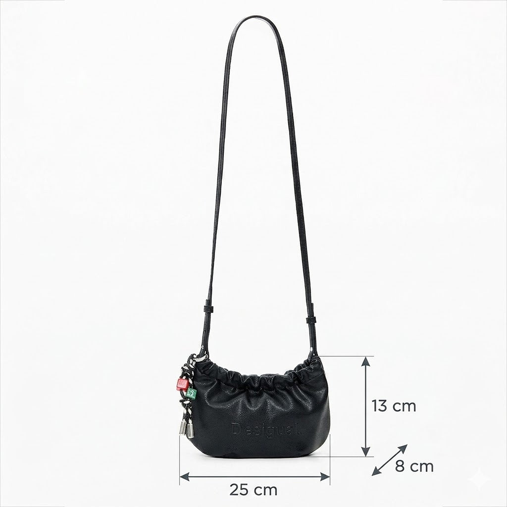 Bolso Pequeño Para Mujer 26sayp04/3000 Marca Desigual® Negro