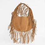 Bolsa De Gamuza Con Flecos Estilo Boho Bohemio Para Mujer