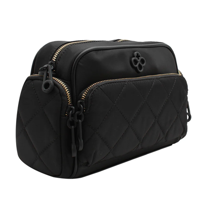 Bolso Crossbody Para Mujer Mod. Ji 2519 Jaime Ibiza® Negro Lisa Níquel Multicolor
