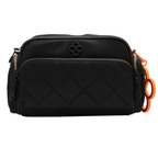 Bolso Crossbody Para Mujer Mod. Ji 2519 Jaime Ibiza® Negro Lisa Níquel Multicolor