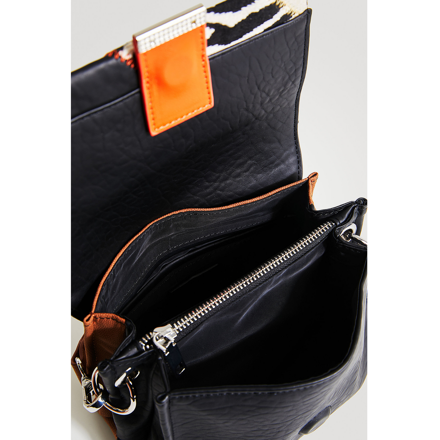 Bolso Bandolera Animal Patch Para Mujer Marca Desigual®