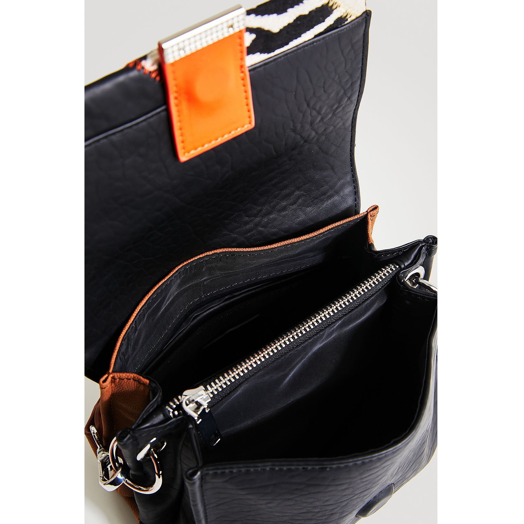 Bolso Bandolera Animal Patch Para Mujer Marca Desigual®