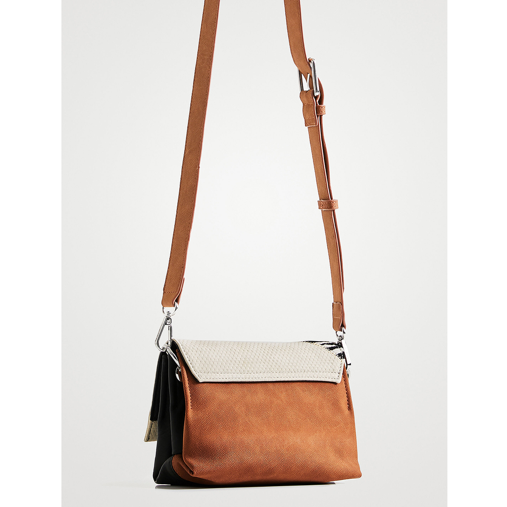 Bolso Bandolera Animal Patch Para Mujer Marca Desigual®