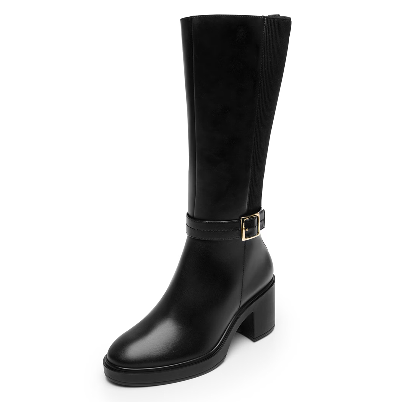Bota Alta Tacón 7.5cm Para Mujer Mod.130303 Marca Flexi®