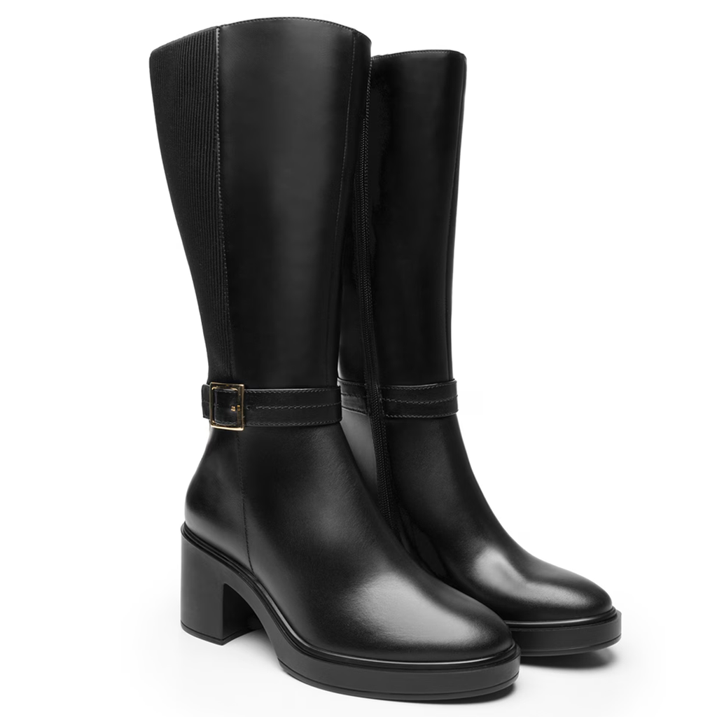 Bota Alta Tacón 7.5cm Para Mujer Mod.130303 Marca Flexi®