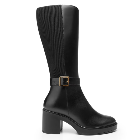 Bota Alta Tacón 7.5cm Para Mujer Mod.130303 Marca Flexi®