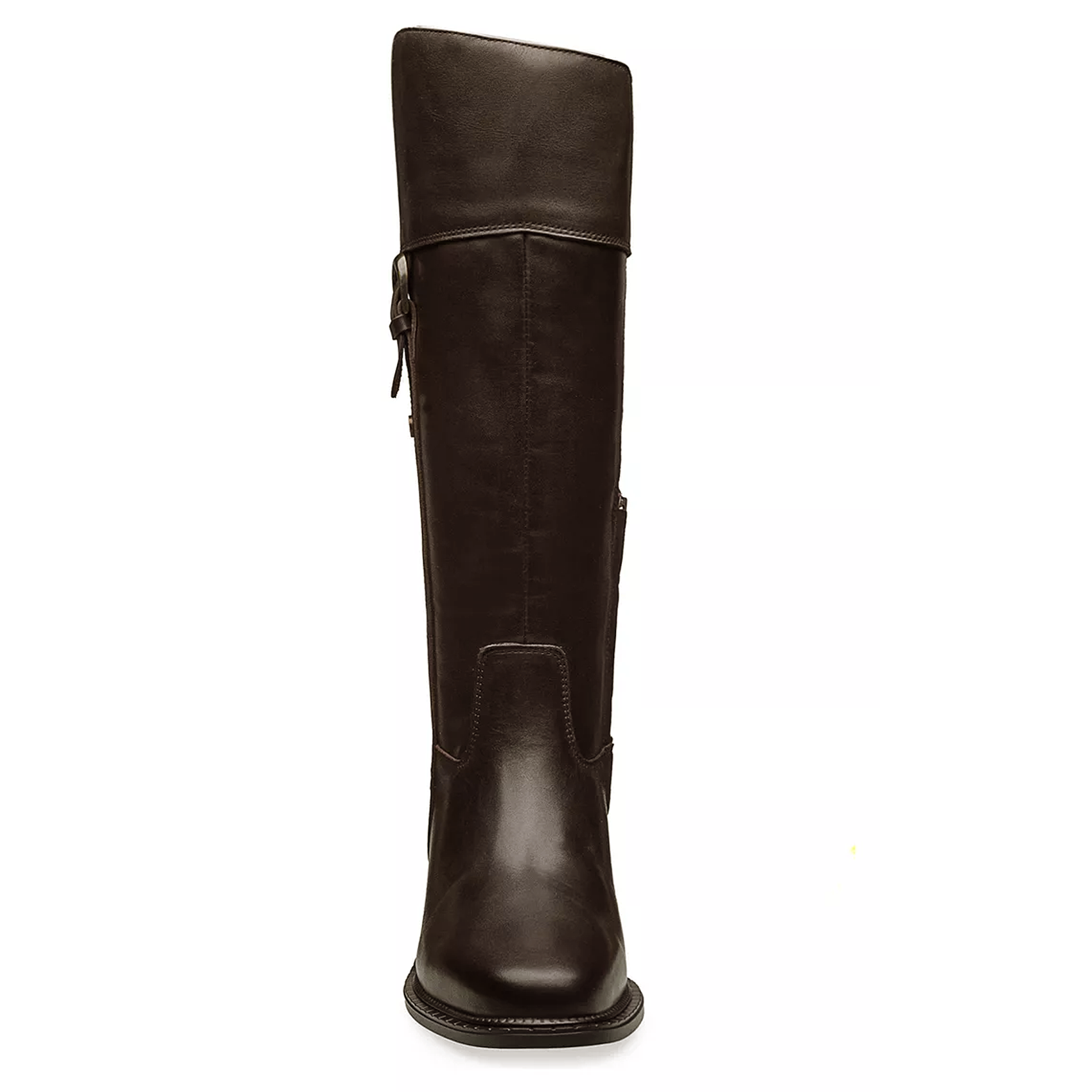 Bota Larga De Mujer 5cm Mod. D1224363 Marca Dockers® Color Marrón Oscuro