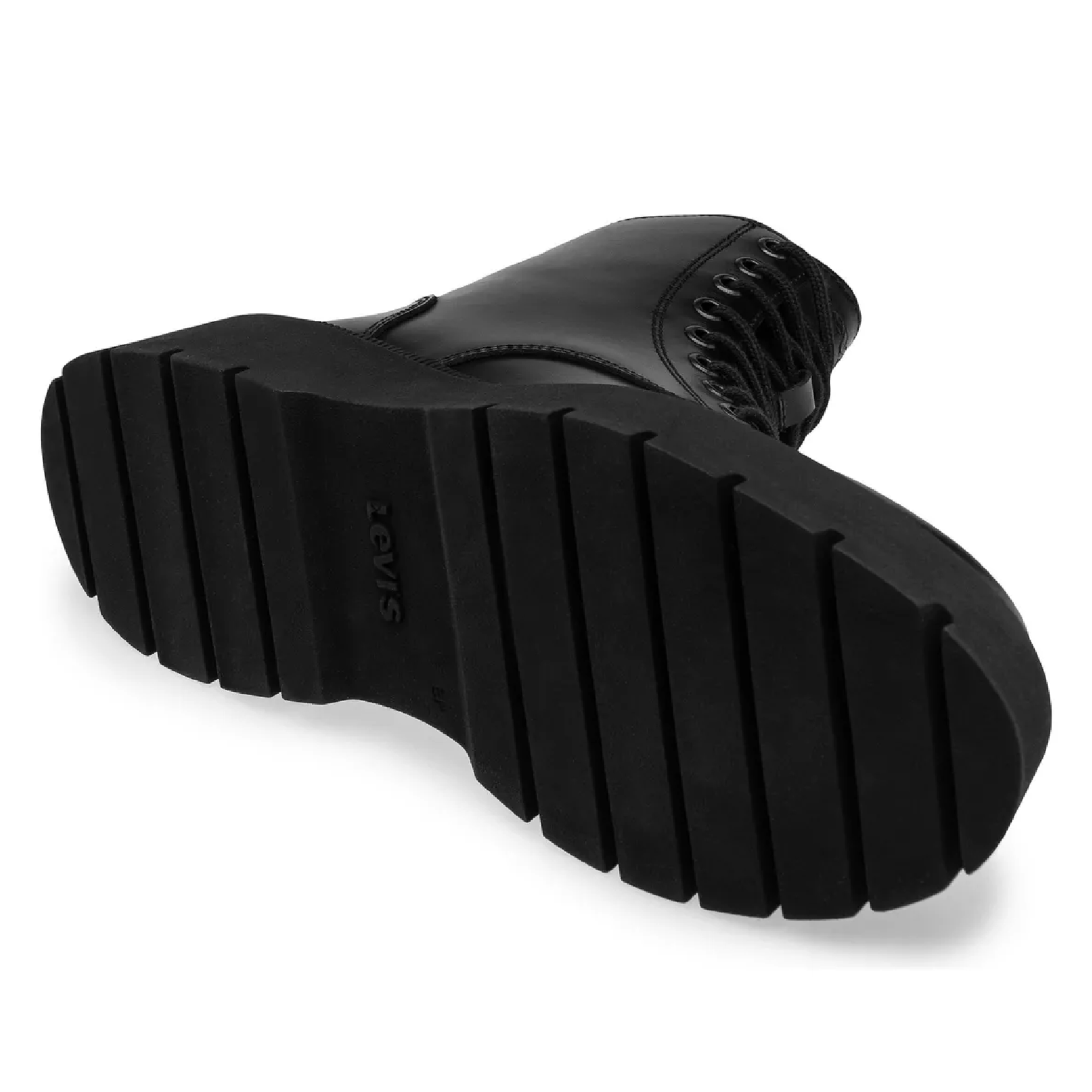 Bota Corta 5.5 Cm De Mujer Mod. L1124181 Marca Levi's ®