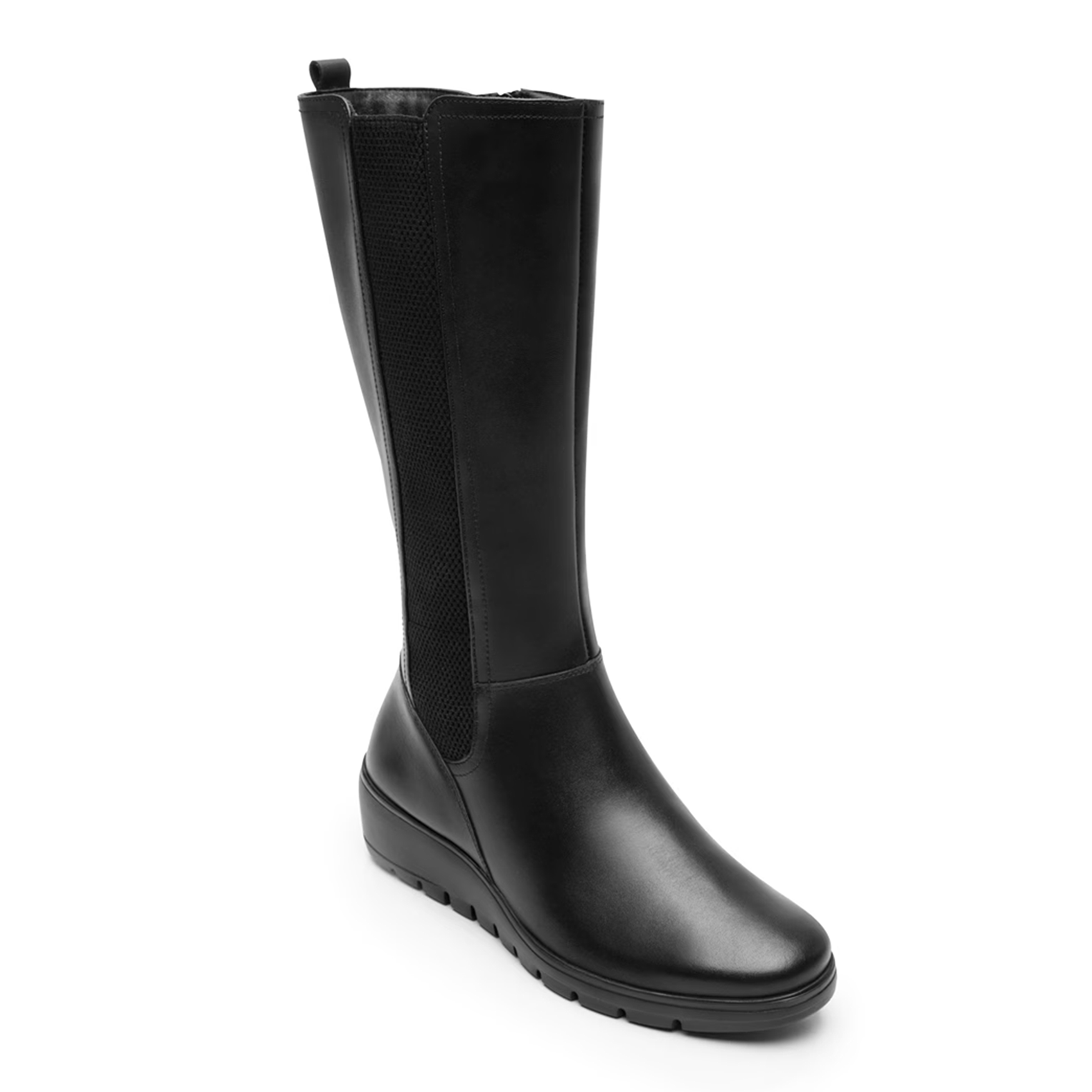 Bota Alta 4.5cm Para Mujer Mod.104822 Marca Flexi®