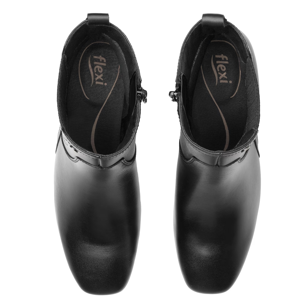 Botín Tacón Bajo Para Mujer M Mod.119709 Marca Flexi®