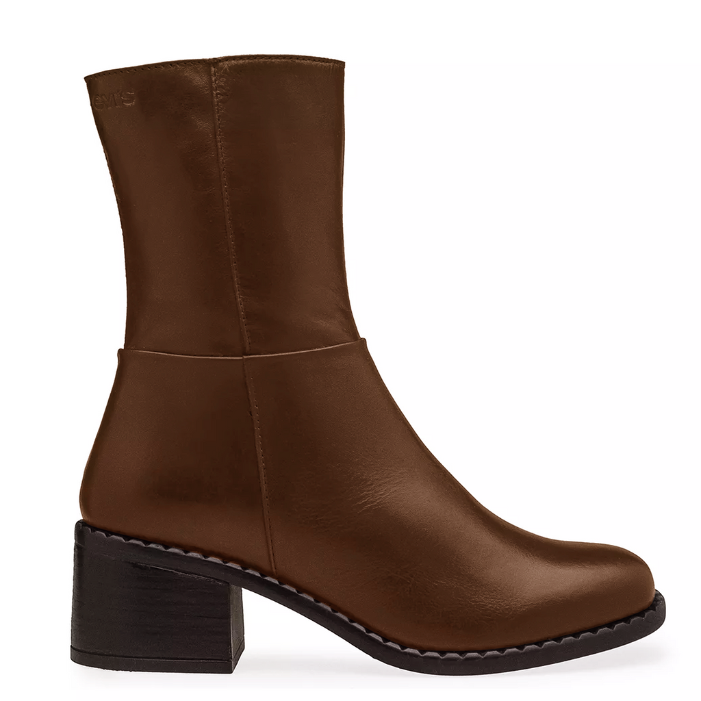 Botín Para Mujer 6cm Mod. L1224132 Marca Levi's®