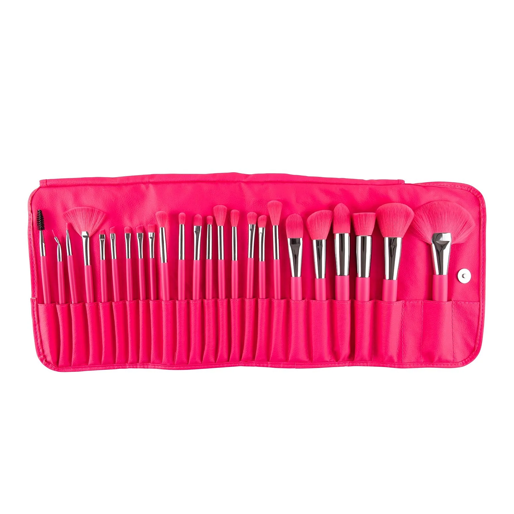 Set De Brochas 24pz Mod. The Neon Marca Beauty Creations® Pink