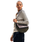 Bandolera Desigual Mod. 25waxpah Verde Musgo