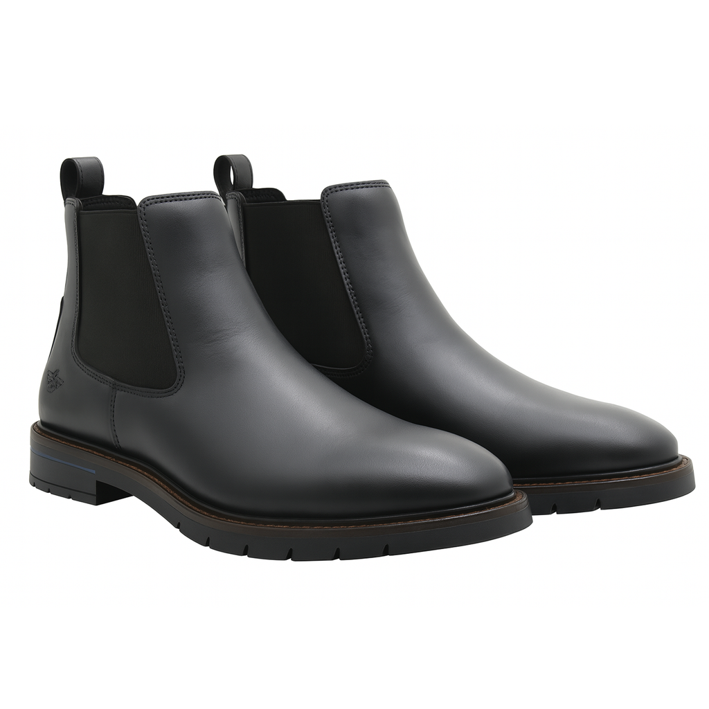 Bota De Piel Chelsea Para Caballero D2225852 Marca Dockers®