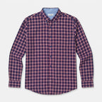 Camisa Casual De Hombre Mod.221-3336al Rojo Marca Losan®