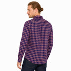Camisa Casual De Hombre Mod.221-3336al Rojo Marca Losan®