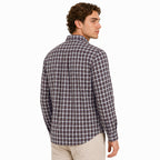Camisa Casual De Hombre Mod.221-3336al Marrón Marca Losan®