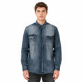 Camisa Casual Para Hombre Mod.22k-3012al Marca Losan®