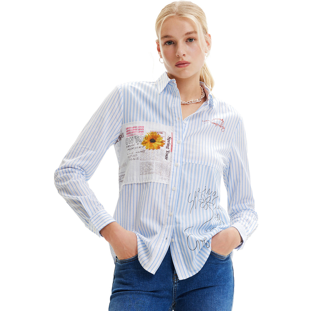 Camisa Casual Para Mujer Mod. 23swcw43/5151 Desigual®