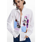 Camisa Minnie Mouse Para Mujer 25swcw24/1000 Desigual®