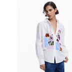 Camisa Minnie Mouse Para Mujer 25swcw24/1000 Desigual®