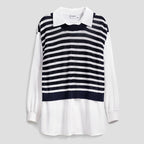 Camisa Efecto Dos Piezas Para Mujer 25swcw25/1000 Desigual®
