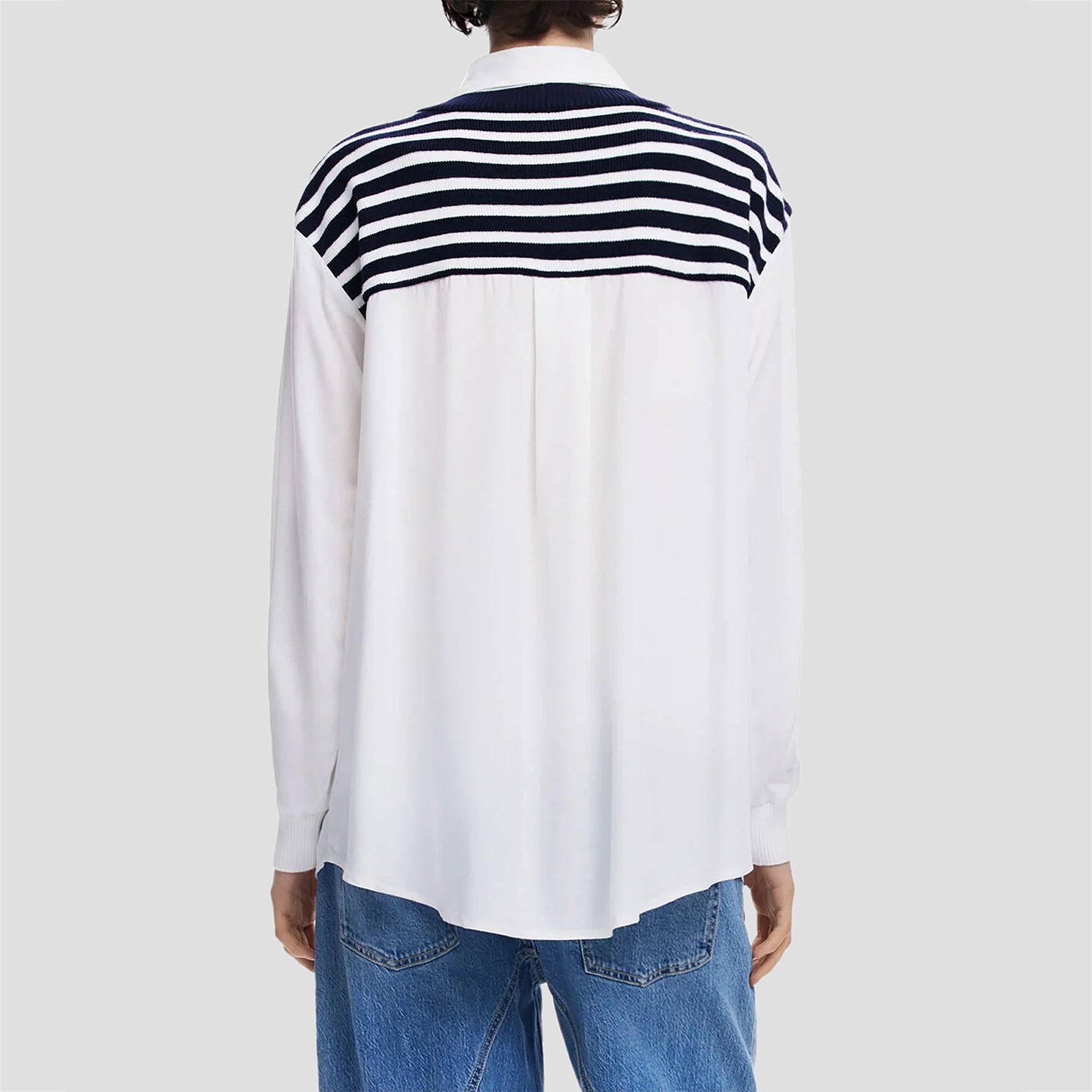 Camisa Efecto Dos Piezas Para Mujer 25swcw25/1000 Desigual®