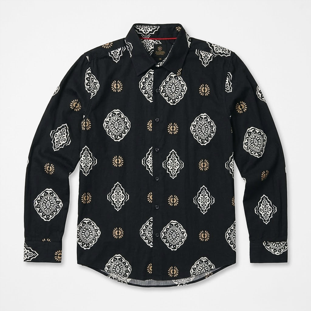 Camisa Casual Para Hombre Mod. B45519 Marca Bobois®