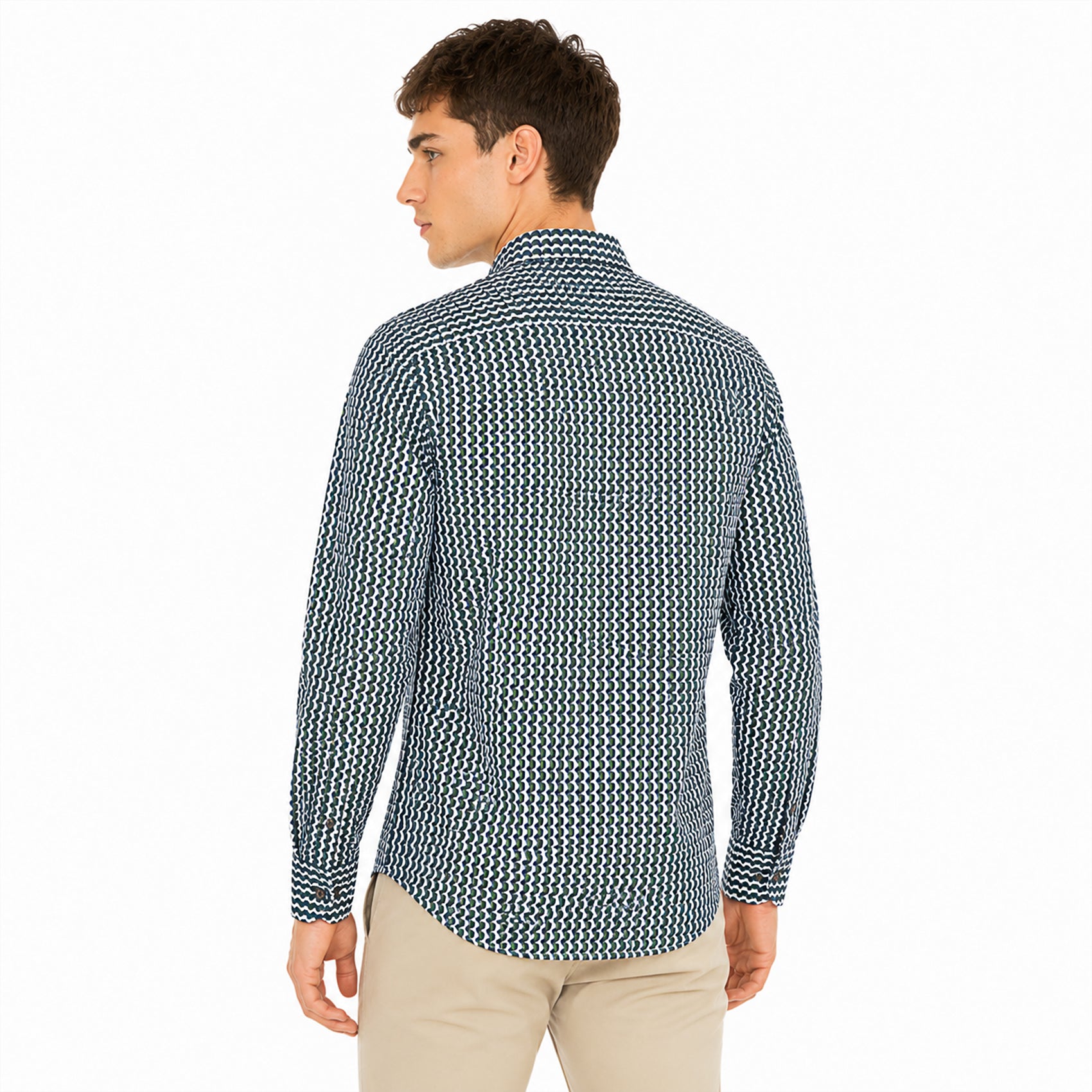 Camisa Casual Para Hombre Mod. Coello Marca Dario Beltran®