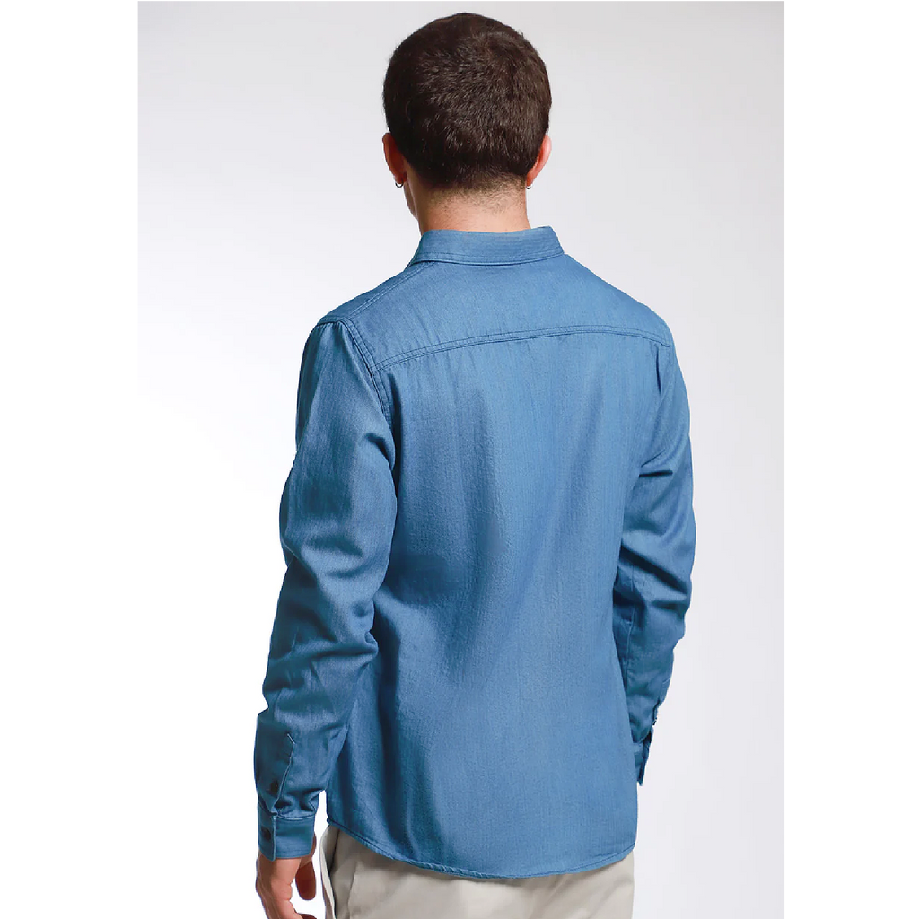 Camisa Regular Fit Casual Hombre Mod. Cjml0006 Marca Lob®