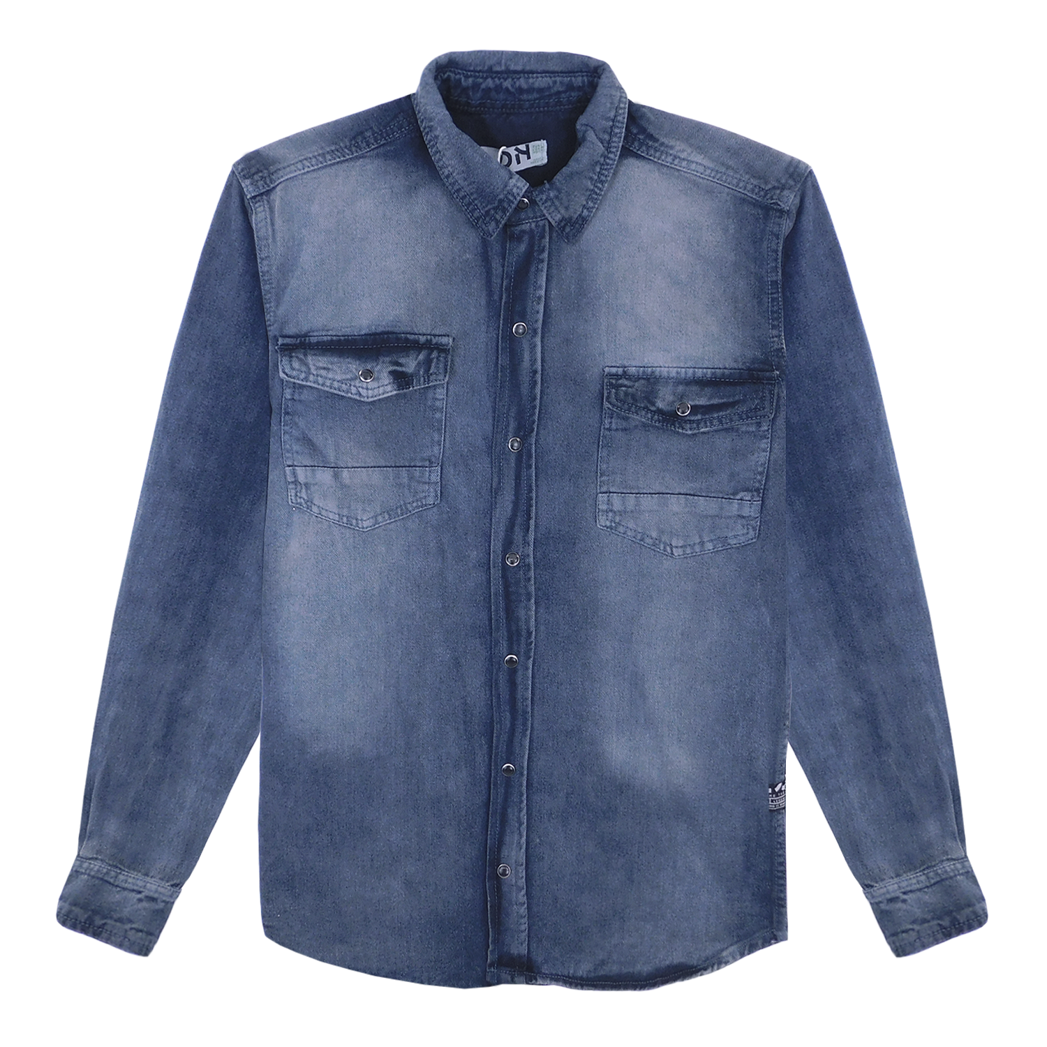 Camisa Casual Para Hombre Mod.22k-3012al Marca Losan®