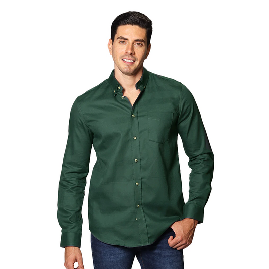 Camisa De Hombre Manga Larga Mod.b35112 Marca Bobois®