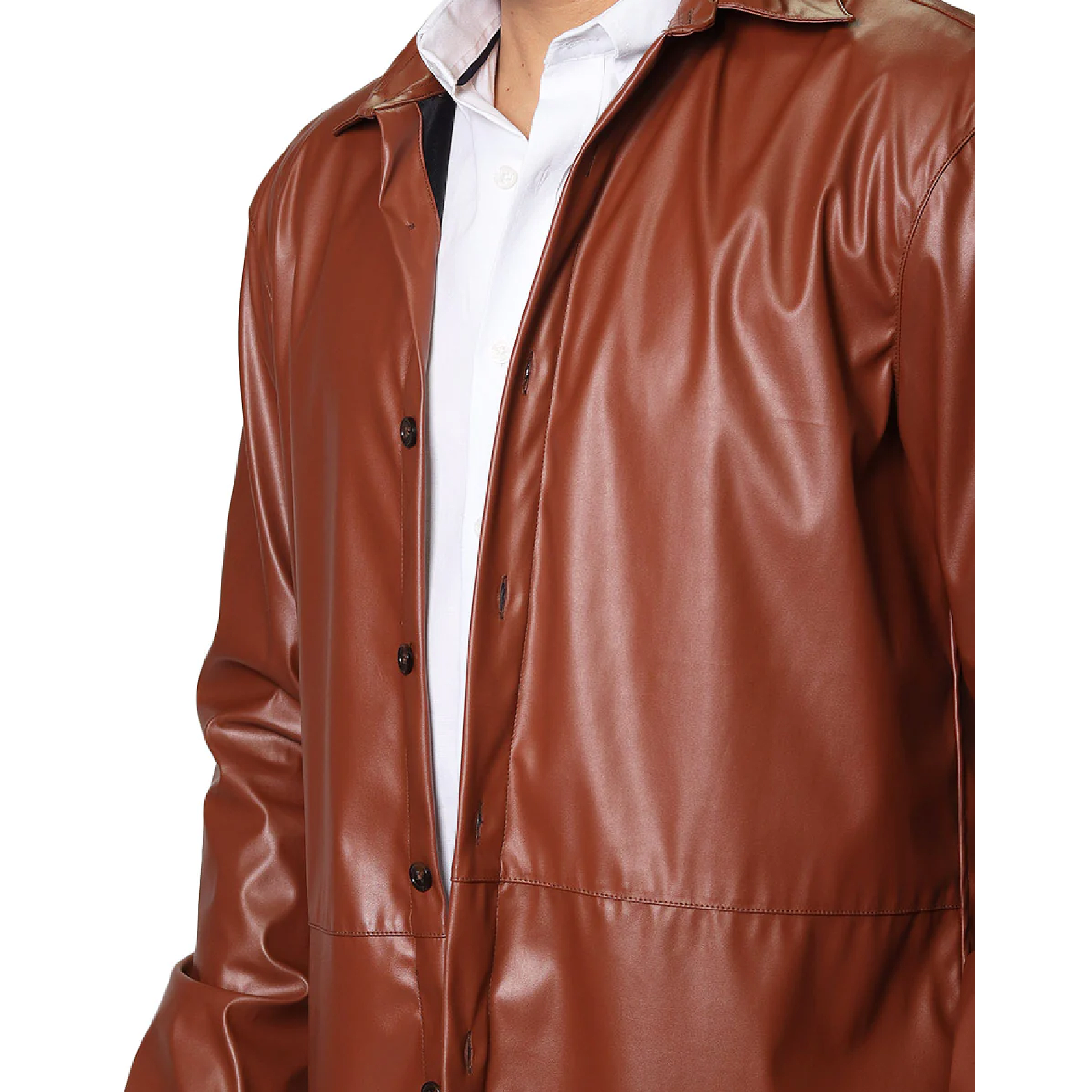 Camisa Camisola De Hombre Vinipiel Mod.b35323 Marca Bobois®