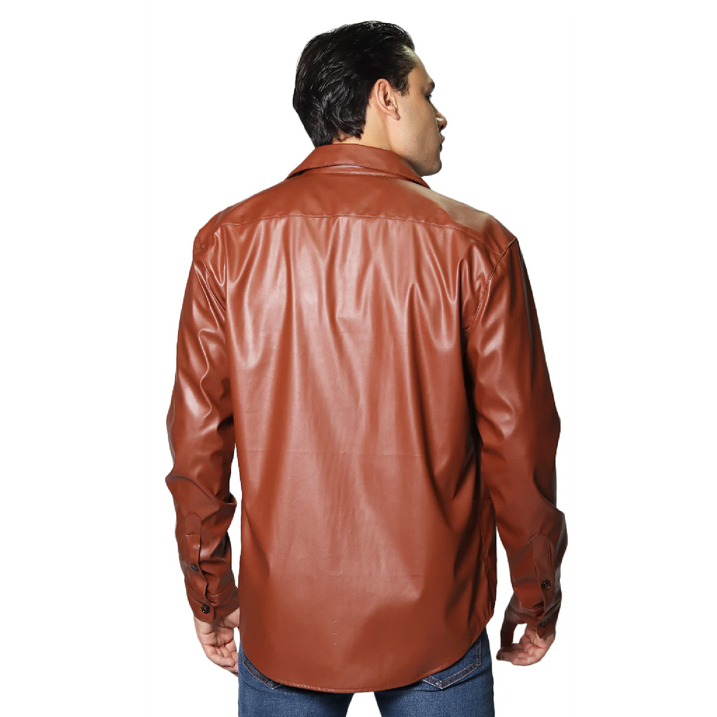 Camisa Camisola De Hombre Vinipiel Mod.b35323 Marca Bobois®
