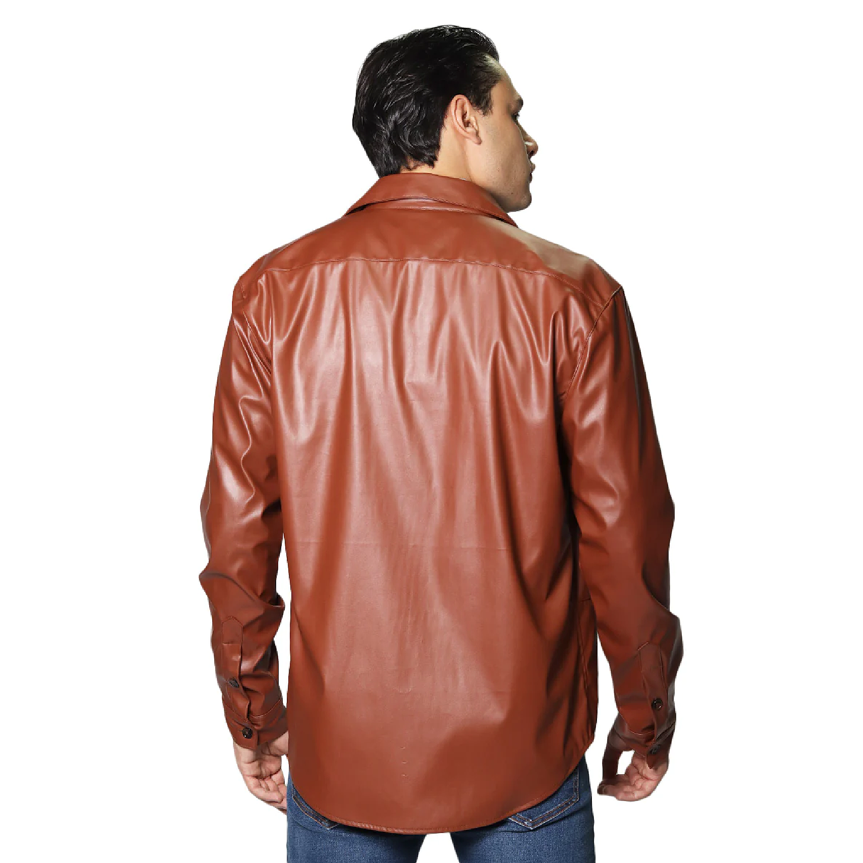 Camisa Camisola De Hombre Vinipiel Mod.b35323 Marca Bobois®