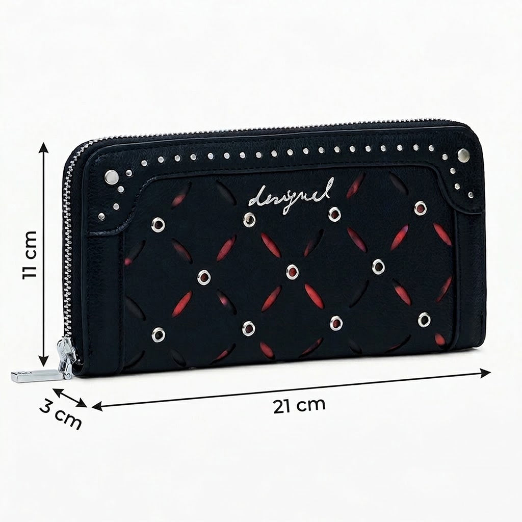 Cartera Troquelado Tachuelas 25wayp33/2000 Marca Desigual®