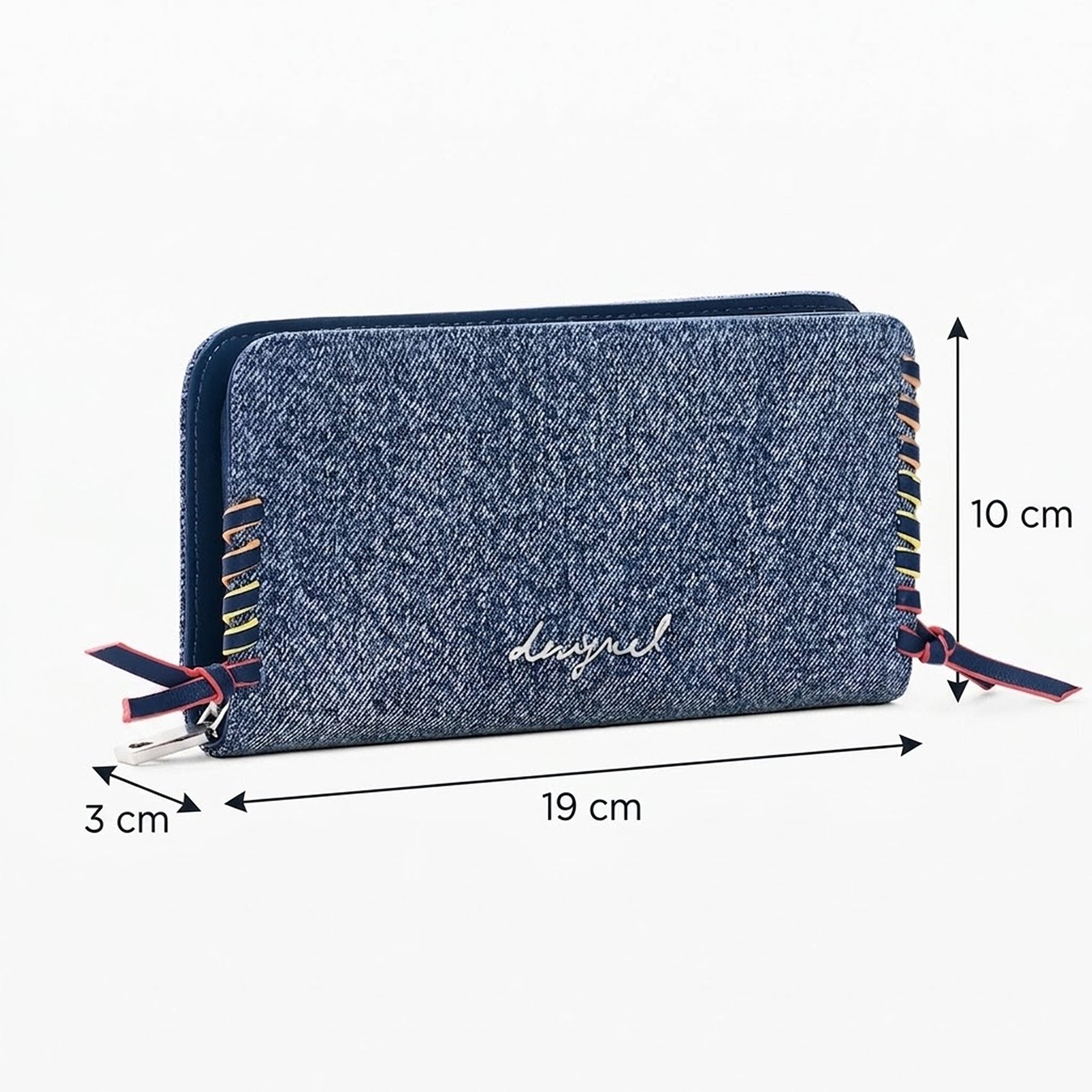 Cartera Denim Con Detalles Trenzados 26sayd05/5005 Desigual®