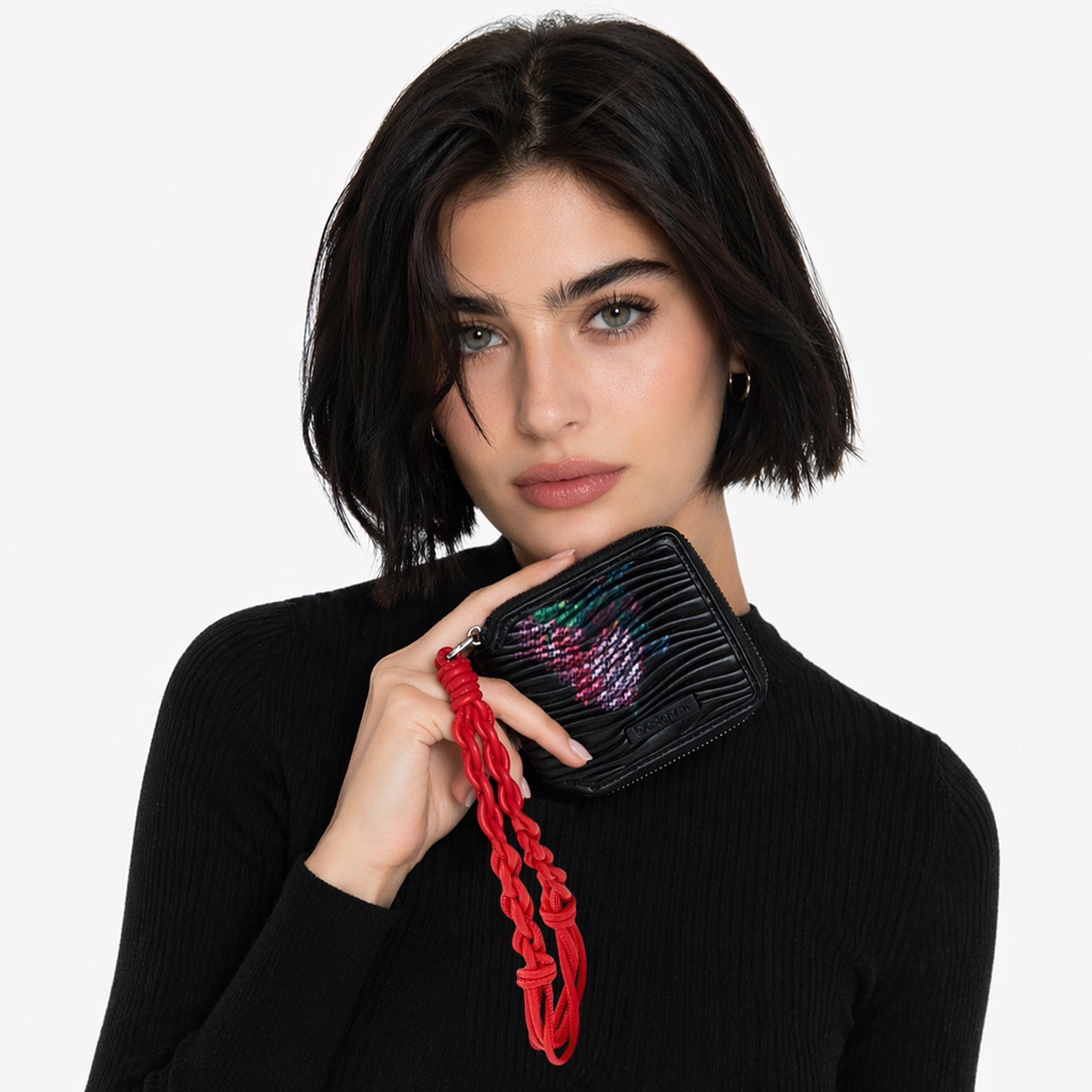Cartera Con Textura Para Mujer 26sayp07/2000 Marca Desigual®