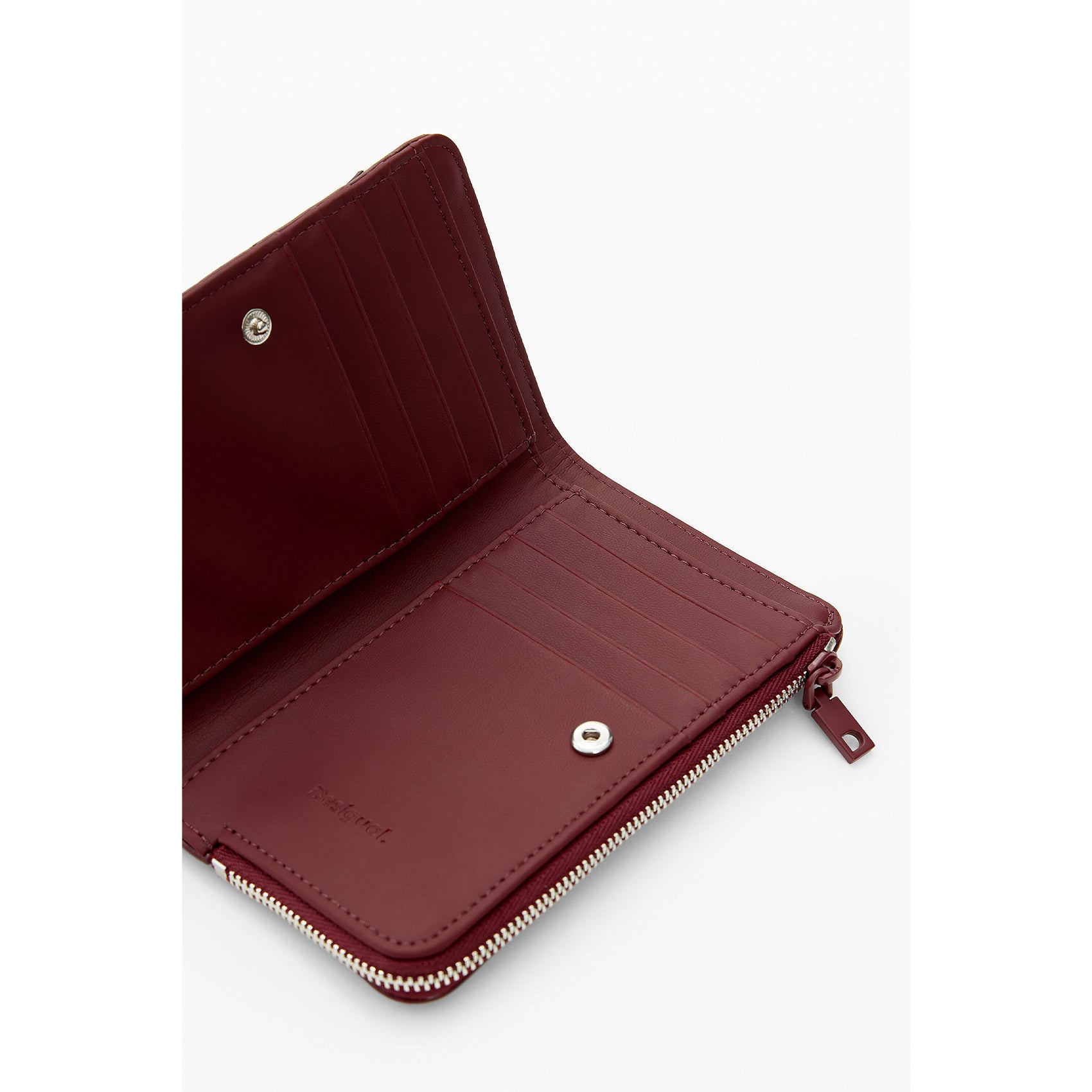 Cartera Con Fruncido Para Mujer Mod.26sayp Desigual® Vino
