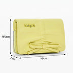 Cartera Con Fruncido Para Mujer Mod.26sayp Desigual® Amarillo